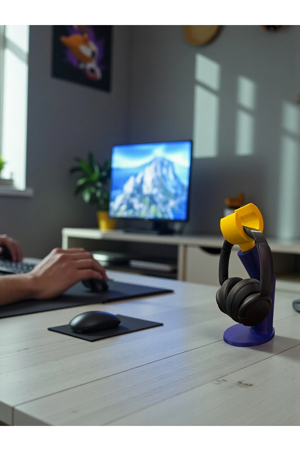 DEKORATİF LEGO KULAKLIK STANDI