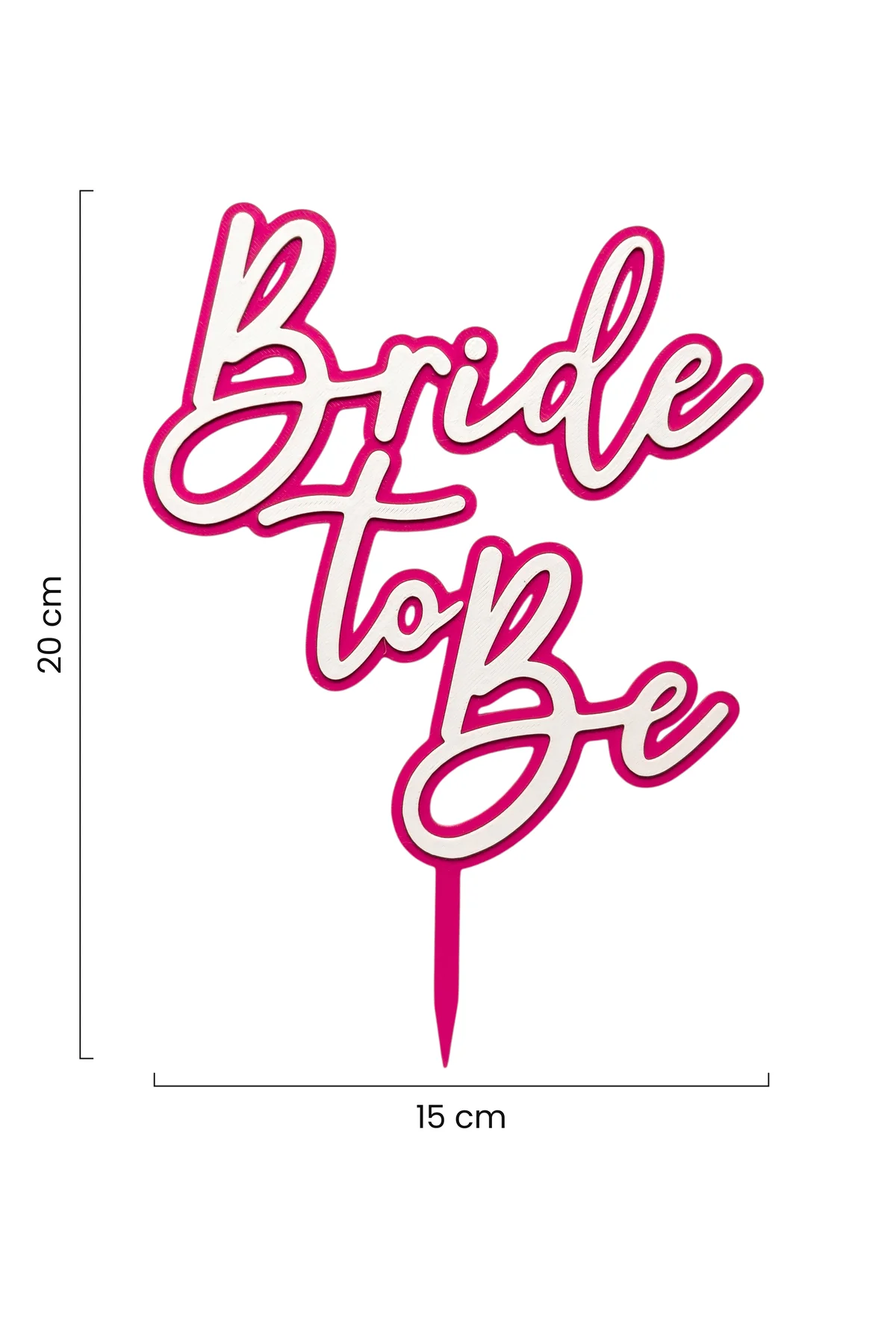 Bride to Be Pasta Süsü (Bachelorette Bekarlığa Veda Partisi)